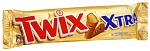 Печенье песочное с карамелью, покрытое молочным шоколадом, Twix Xtra, 82 гр