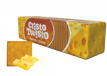 Крекер с сыром Cristo Twisto, Белогорье, 205 гр