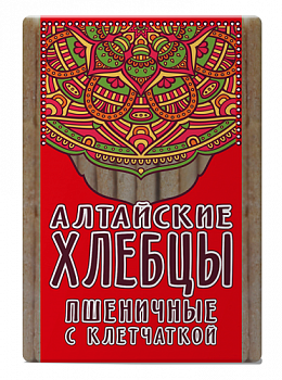 Хлебцы Алтайские пшеничные с клетчаткой, Продукт Алтая, 75 гр.