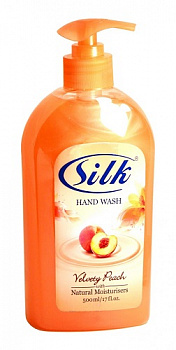 Жидкое мыло Velvety Peach, Silk, 500 мл.