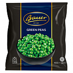 Зеленый горошек замороженный, Bauer, 400 гр