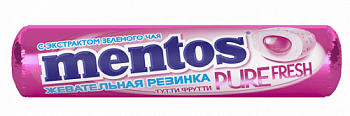 Жевательная резинка Pure Fresh Тутти фрутти, Mentos, 16 гр